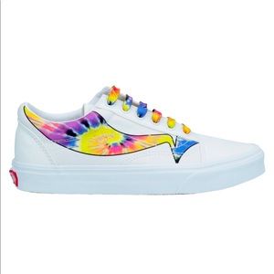 Vans Old School Warp Tie Dye Laces Low Top Wmns